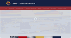 Desktop Screenshot of colegiofernandezdelizardi.com